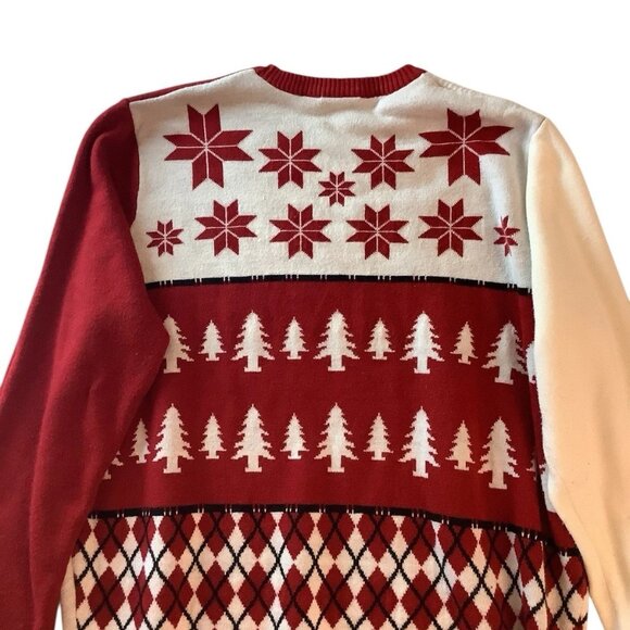 Arizona Cardinals NFL Team Apparel Christmas Sweater 100% Acrylic Size 2XL - Picture 3 of 8